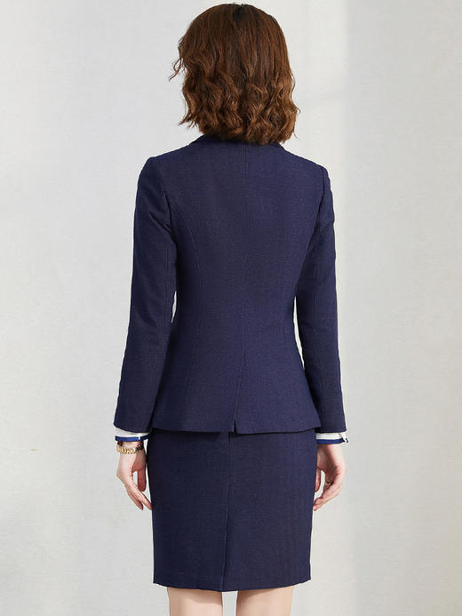 职业装正装女套装气质女神范秋冬时尚总裁西装套裙工作服职场通勤 商品图4