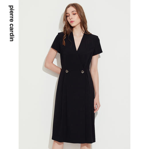 皮尔卡丹女装年夏季新款气质职场干练高频连衣裙P1231D1054B0
 商品图0