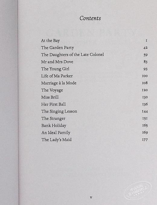 【中商原版】凯瑟琳 曼斯菲尔德 园会 PEL The Garden Party 英文原版 Katherine Mansfield 商品图6