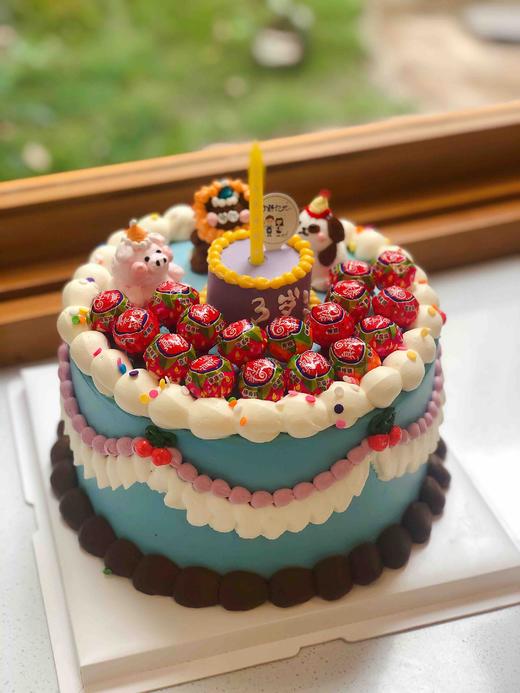 复古奶油蛋糕 下单前请仔细阅读商品详情 商品图0