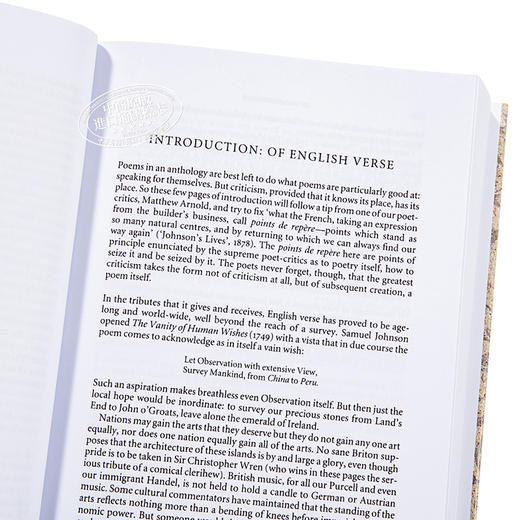 【中商原版】牛津英语诗歌 英文原版 The Oxford book of English verse 英国诗歌 Christopher Ricks 莎士比亚 华兹华斯 商品图3