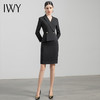 IWY/黑色售楼部工作服女高端职业连衣裙春秋新款酒店前台西装裙子	NQ520-B 商品缩略图2