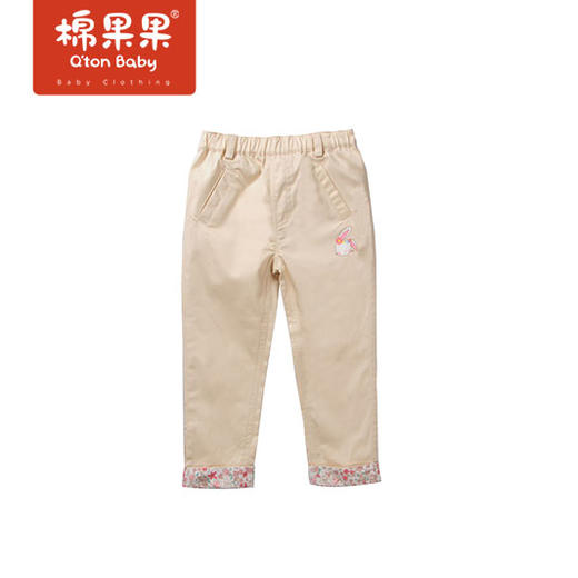 棉果果春秋季女童弹力长裤裤子M122200418115 商品图1