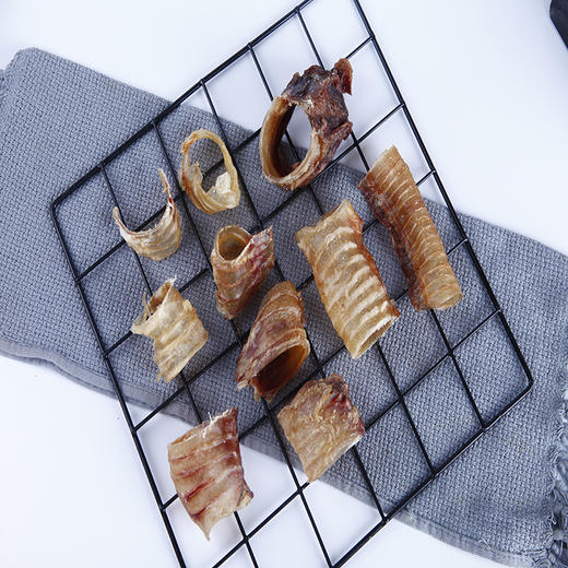 新品【牛骨头】Double favors （双倍喜爱）磨牙牛喉管单支 烘干 狗狗零食 补钙洁齿 商品图3