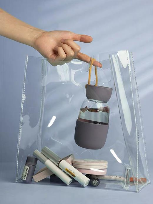 曼尼玻璃杯子便携成人水杯 商品图3