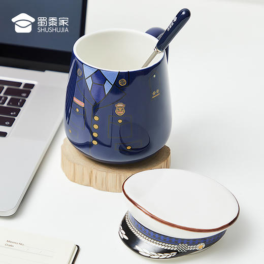 【消防陶瓷杯】创意手柄马克杯 创意水杯 商品图1