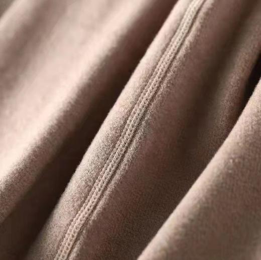 明萱针织男女新款德绒保暖内衣 秋衣秋裤套装 透气性好 抗起球 商品图2