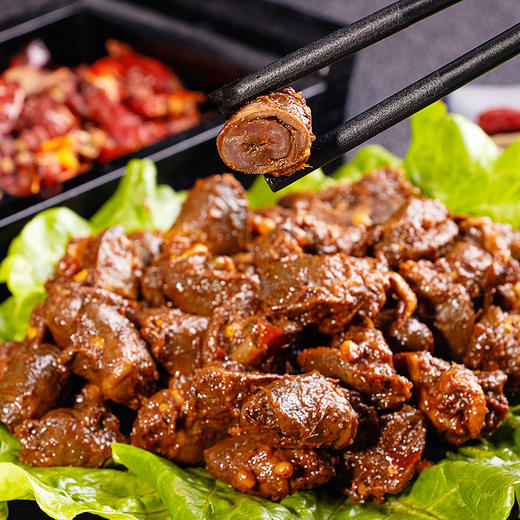 【严选】刘备鸭仁义鸭心60g/袋（厂家直发） 商品图1