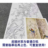 【四条屏】工笔画白描底稿鹦鹉临摹勾线花鸟线稿TP07 商品缩略图3