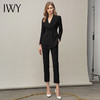 IWY/黑色经典西装套裤干练气质女装套装总裁职业装秋冬职业装工装	CP11358黑色 商品缩略图3