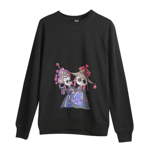 《阿鹏找金花》文创卫衣 / 黑色 白色 / 现货 商品图4