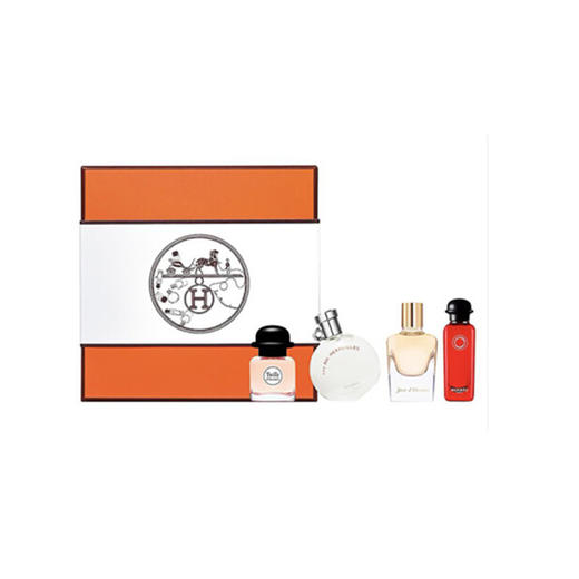 HERMES/爱马仕 香水套盒(血色大黄7.5ML+橘彩7.5ML+TWILLY7.5ML+爱马之光7.5ML) 商品图0