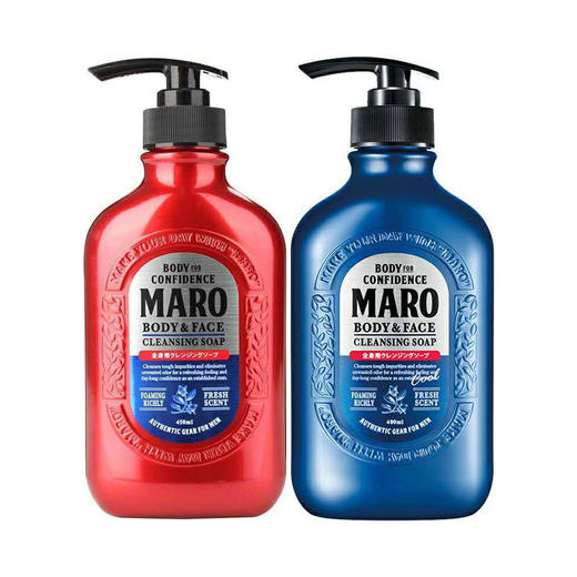 摩隆 清爽型/酷爽型 洗颜沐浴二合一 400g 商品图0