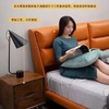 瑞吉欧轻奢小户型头层牛皮真皮床主卧，实木家具 商品缩略图1