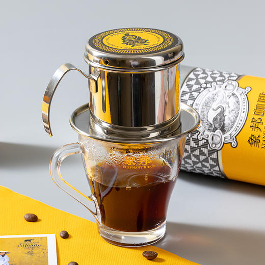 象邦咖啡粉越南滴滤咖啡中度烘焙现磨原味纯黑咖啡250克(包邮) 商品图1