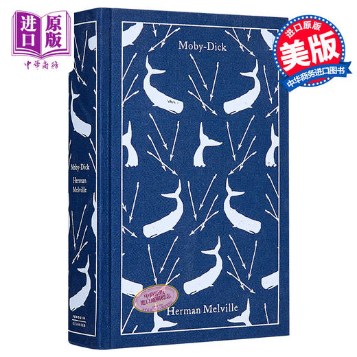 【中商原版】企鹅布面经典系列 白鲸 Moby Dick or The Whale 英文原版 Herman Melville Andrew Delbanco 商品图0