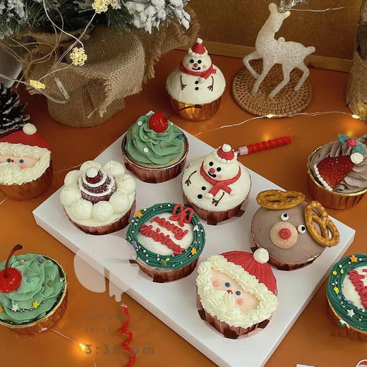 圣诞纸杯蛋糕 商品图4