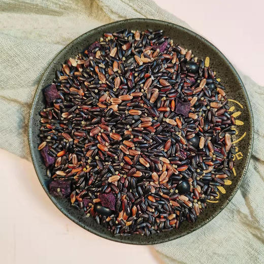 【黑八宝杂粮米】养生粥饭350g | 营养师搭配 五谷杂粮组合黑八宝杂粮米 商品图3