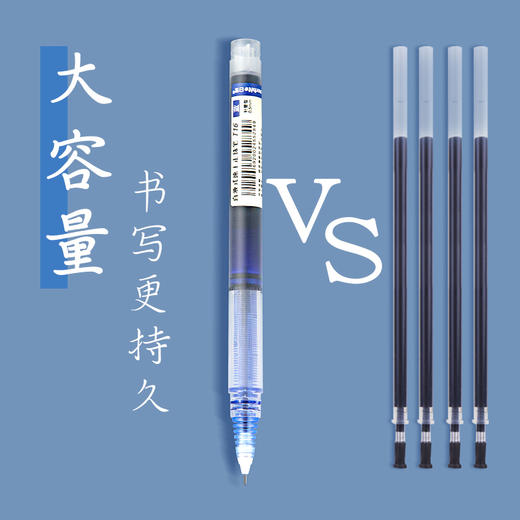 【唤起少女心，白雪彩色直液走珠中性笔】针管式白雪直液走珠笔彩色中性笔套装学生小清新糖果色可爱水笔速干笔 商品图3