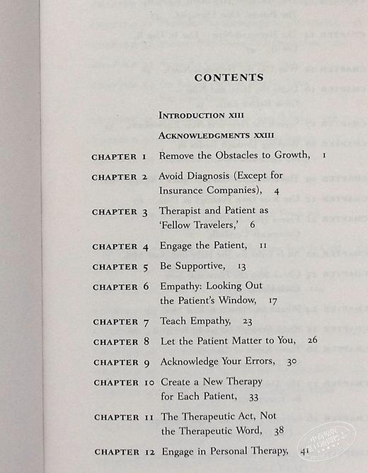 【中商原版】给心理治疗师的礼物: 给新一代治疗师及其病人的公开信 豆瓣阅读 英文原版 The Gift of Therapy Irvin D. Yalom 商品图7