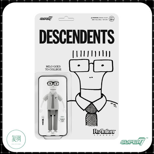 现货 Super7 Descendents 乐队 挂卡系列 潮流玩具 商品图3