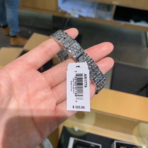Armani阿玛尼Ar1779银色钢表带配贝母表盘 商品图4