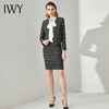 IWY/格纹西装套装裙女春秋长袖时尚名媛气质女神范总裁西服优雅OL CS1428 商品缩略图2