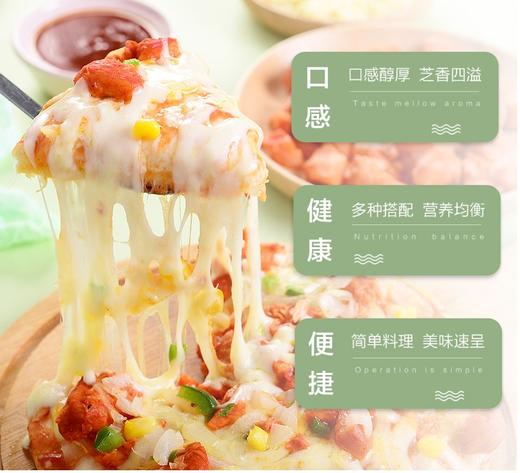 成品披萨 纯手工披萨 冷冻成品披萨 7寸/9寸 鸡牛肉虾仁水果培根榴莲披萨 多种口味 商品图1