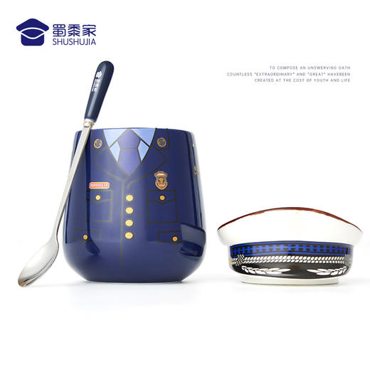 【消防陶瓷杯】创意手柄马克杯 创意水杯 商品图2