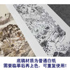 【四条屏】李子牧工笔画白描底稿山水人物图《农牧渔樵》临摹勾线高清打印稿TP40 商品缩略图3