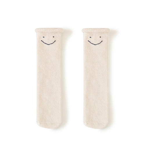 【2双装 长筒毛圈 蓄热保暖】新款儿童袜子秋冬加厚加绒毛圈长筒宝宝袜保暖无跟婴儿过膝袜 商品图6