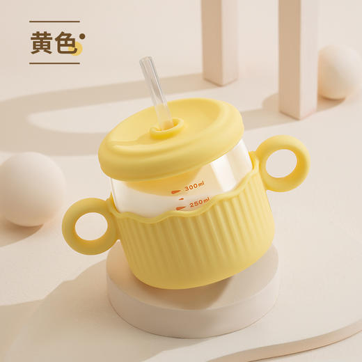 曼泥双耳吸管牛奶杯可微波 商品图2