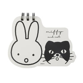 晨光4880双线圈（miffy and cat）FPY7JAD880页可爱学生用点线页笔记本易翻页方便携带记事本随身本口袋本子