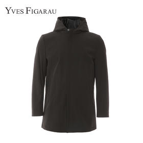 YvesFigarau伊夫·费嘉罗冬季新款兔毛内胆商务休闲保暖中长款尼克服923910