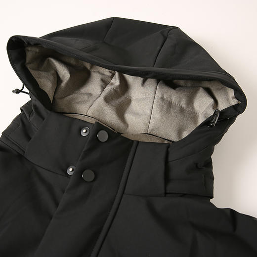 YvesFigarau伊夫·费嘉罗冬季厚款商务休闲保暖连帽长款羽绒服924211 商品图2