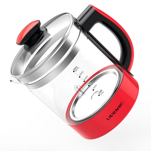 利仁LR-D1802全自动加厚玻璃养生壶办公室家用多功能煮茶器可调温 商品图1