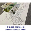 【四条屏】周中耀工笔画白描稿《春夏秋冬》荷花牡丹临摹勾线花鸟线稿TP30 商品缩略图1