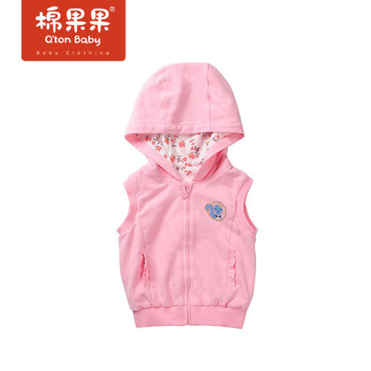 棉果果春秋款女童马夹M122171218063 商品图1