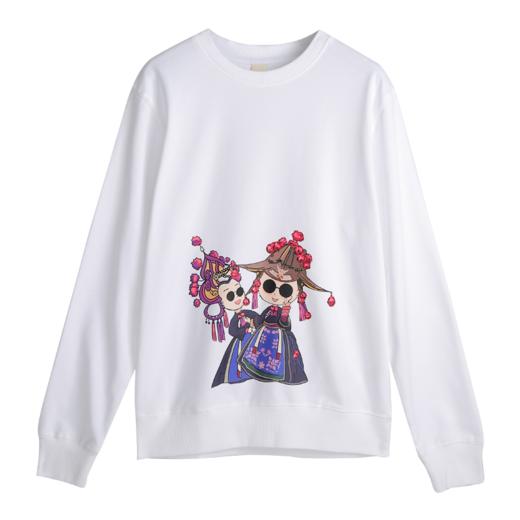 《阿鹏找金花》文创卫衣 / 黑色 白色 / 现货 商品图5