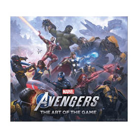 【英文原版】Marvels Avengers The Art of the 漫威 复仇者联盟 游戏设定集  章节桥梁书