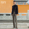 IWY/国风职业时尚西装套装衬衫对襟马褂提花中式柔滑OL213212B1 商品缩略图2