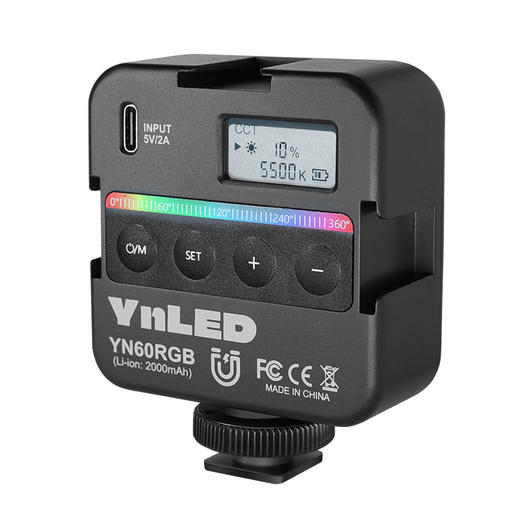 永诺 YN60RGB 口袋摄像灯 商品图5