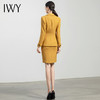 IWY/黄色高端西装套裙女时尚气质商务职业装修身收腰名媛正装工作服Ol	NCS729 商品缩略图3