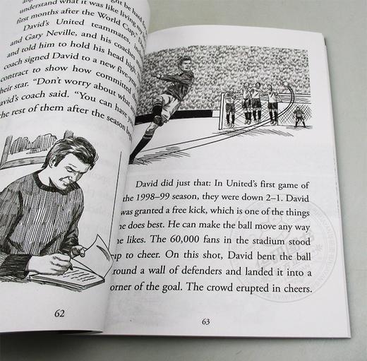 谁是贝克汉姆 英文原版 Who Is David Beckham 中小学生英语课外阅读书籍 进口原版历史名人科普传记 商品图2