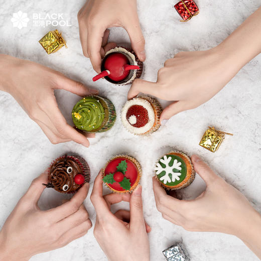 （抖音验券专用）12枚装杯子蛋糕，验券不成功不发货，选择款式，备注抖音电子券码，下单支付0.01元即可 商品图0