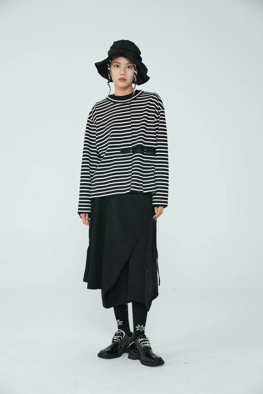 女肌理条纹上衣83067 商品图2