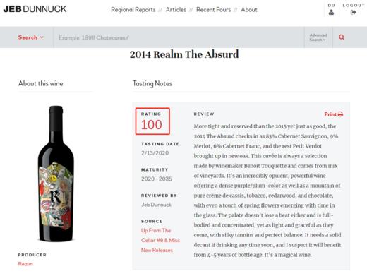 睿梦酒庄无厘头干红 2022 Realm Cellars "The Absurd" 商品图1