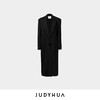 JUDYHUA 弧线分割设计大衣 商品缩略图3