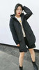 水淼2021冬新品超显瘦百搭实用性强连帽显瘦中长款棉服3124 商品缩略图1