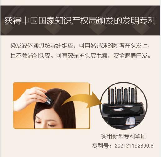 DOUP应急白发遮盖笔 来自日本的救场神器 随时随地 一抹遮白 清洗后恢复原来发色 商品图3